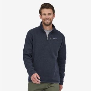 Patagonia Men’s Blue 1/4 Zip Better Sweater